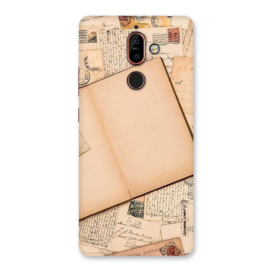 Vintage Journal Back Case for Nokia 7 Plus