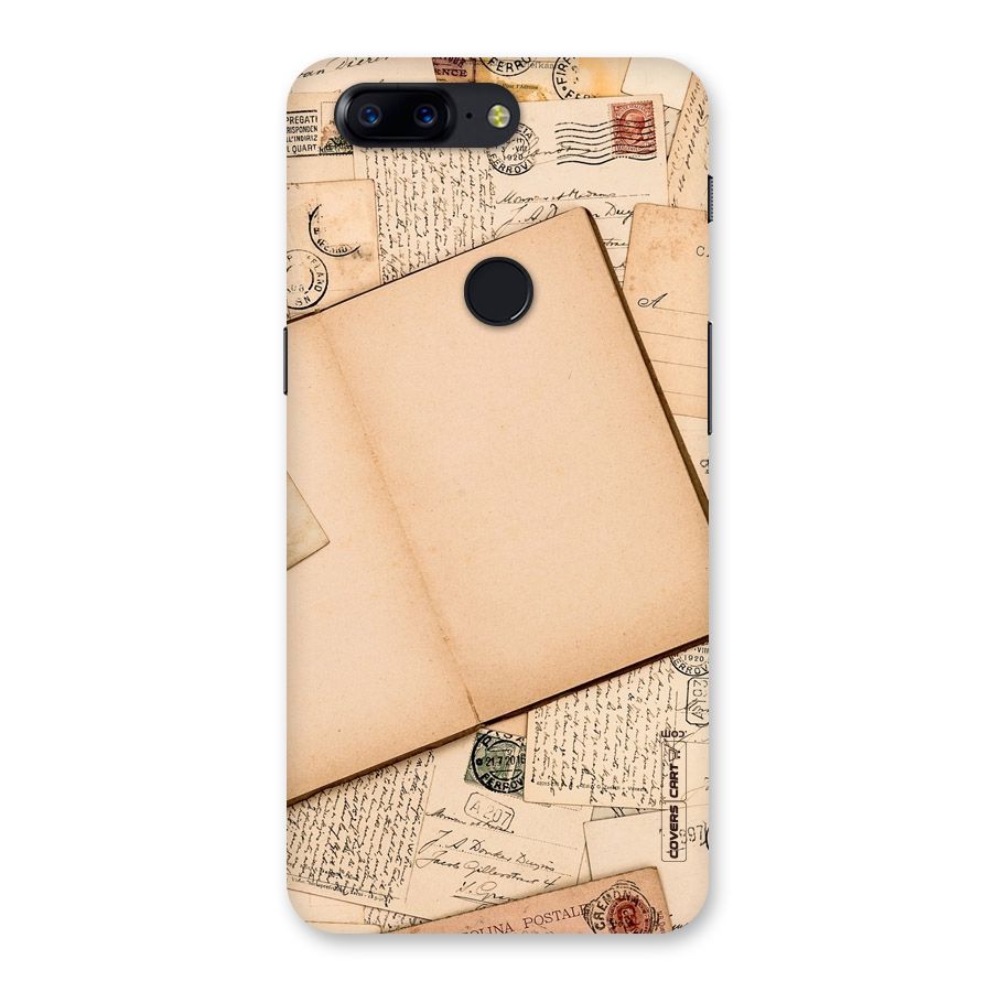 Vintage Journal Back Case for OnePlus 5T