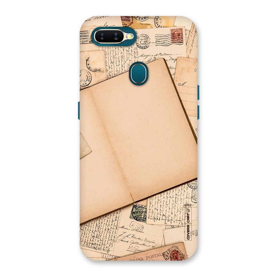 Vintage Journal Back Case for Oppo A11k