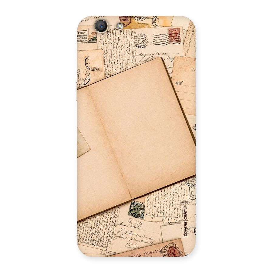 Vintage Journal Back Case for Oppo A59