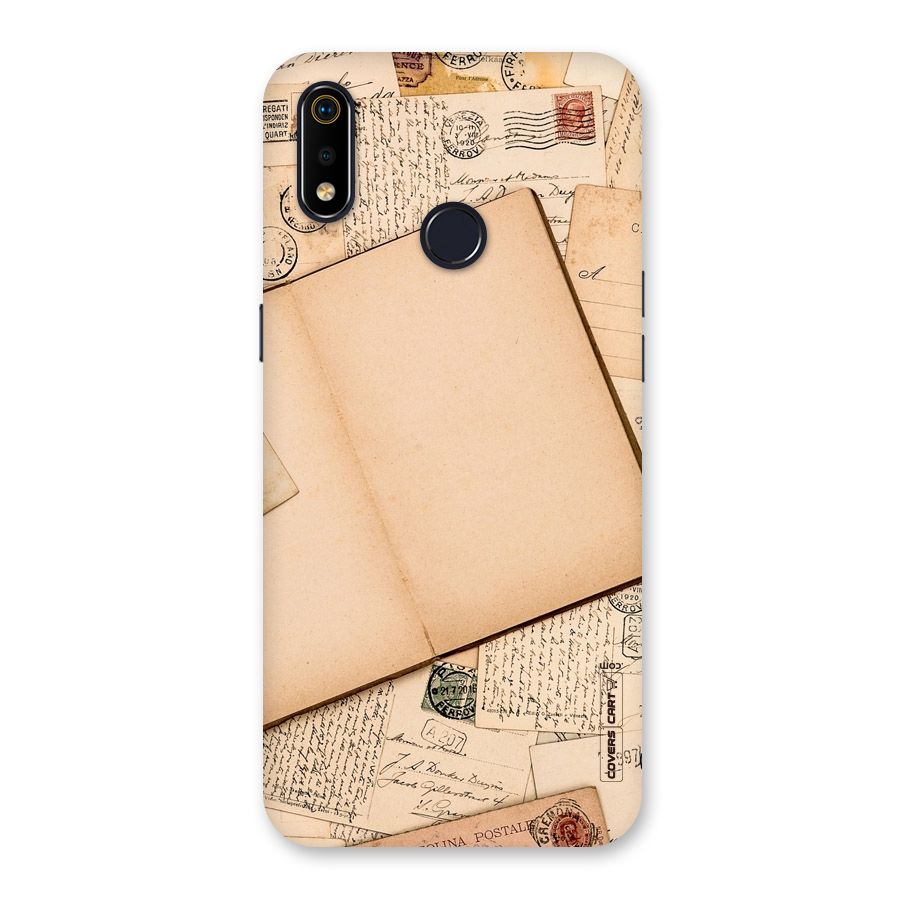 Vintage Journal Back Case for Realme 3i