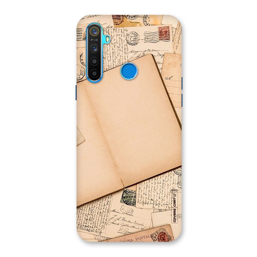 Vintage Journal Back Case for Realme 5