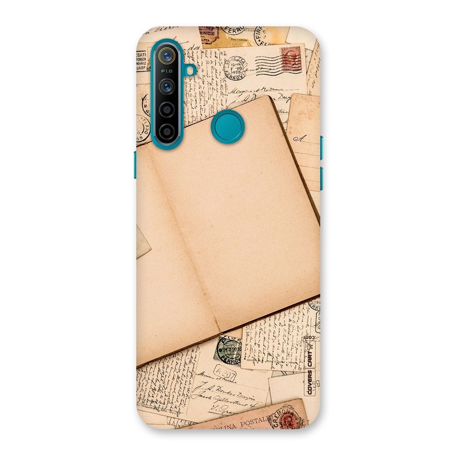 Vintage Journal Back Case for Realme 5i