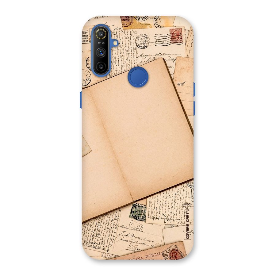 Vintage Journal Back Case for Realme Narzo 10A