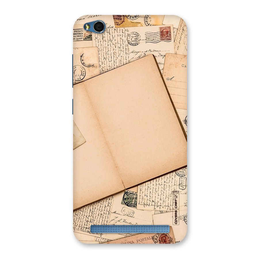 Vintage Journal Back Case for Redmi 5A