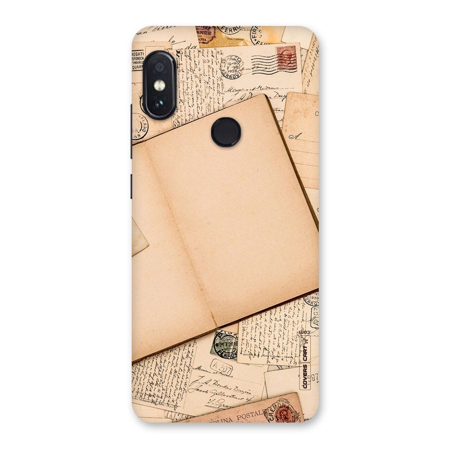 Vintage Journal Back Case for Redmi Note 5 Pro