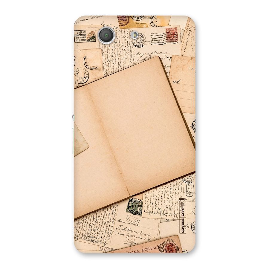 Vintage Journal Back Case for Xperia Z3 Compact