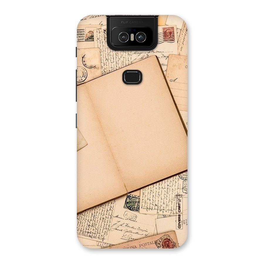 Vintage Journal Back Case for Zenfone 6z