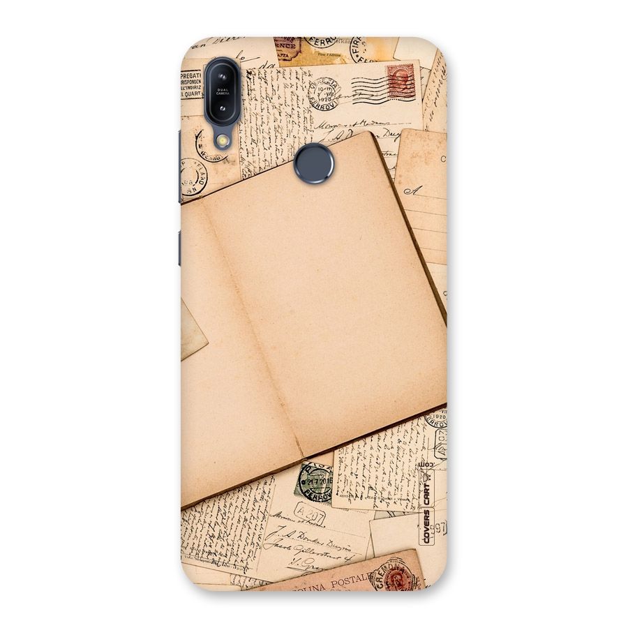 Vintage Journal Back Case for Zenfone Max M2