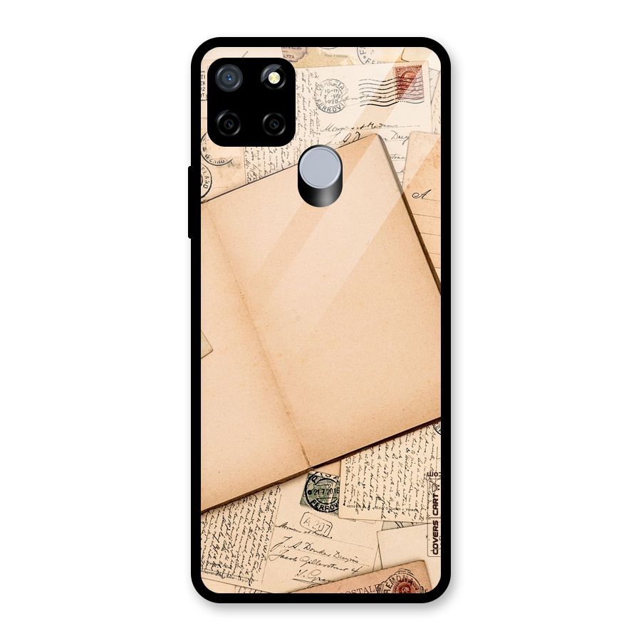 Vintage Journal Glass Back Case for Realme Narzo 20