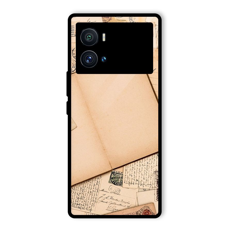 Vintage Journal Glass Back Case for Vivo iQOO 9 Pro