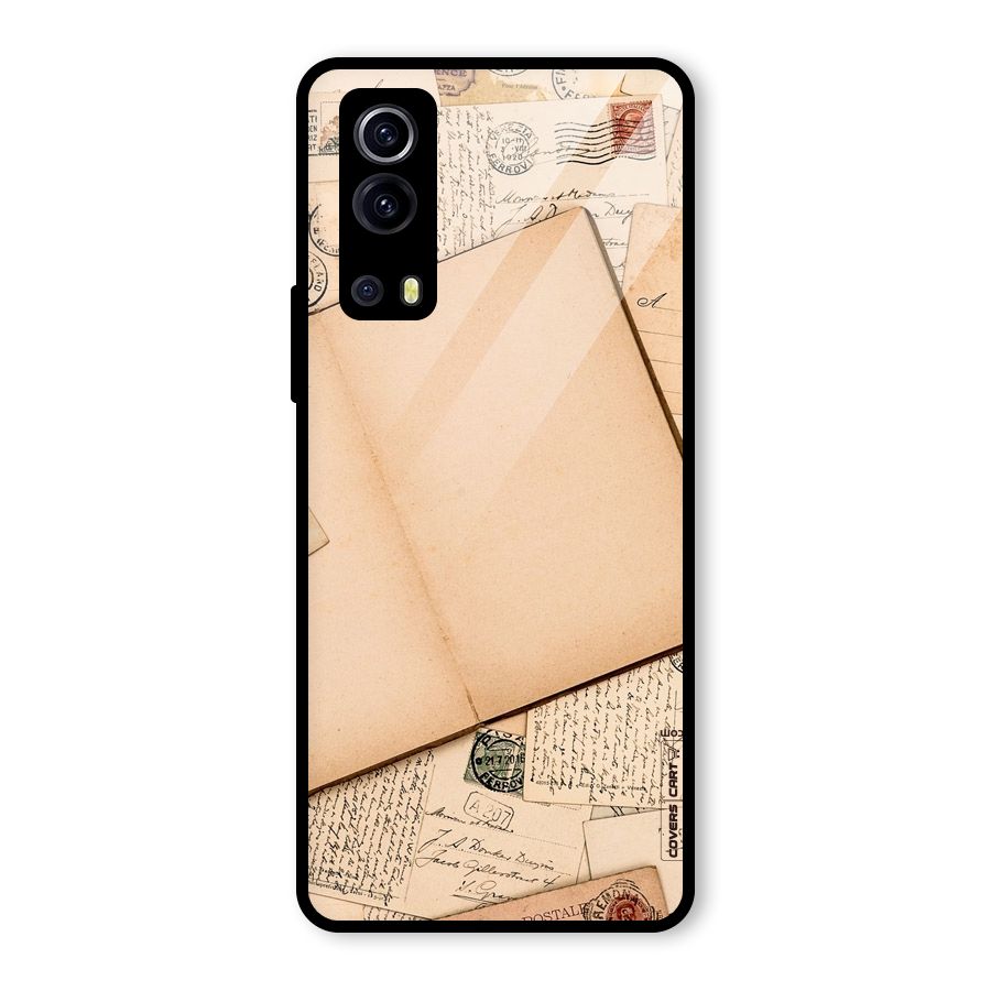 Vintage Journal Glass Back Case for Vivo iQOO Z3