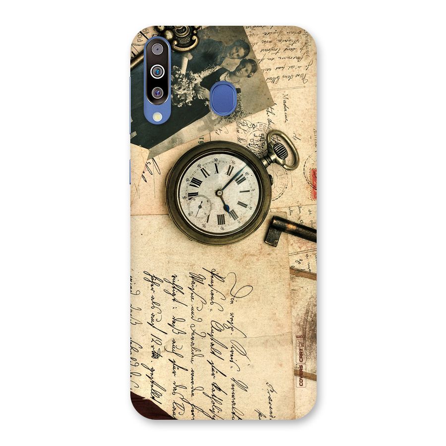 Vintage Key And Compass Back Case for Galaxy M30