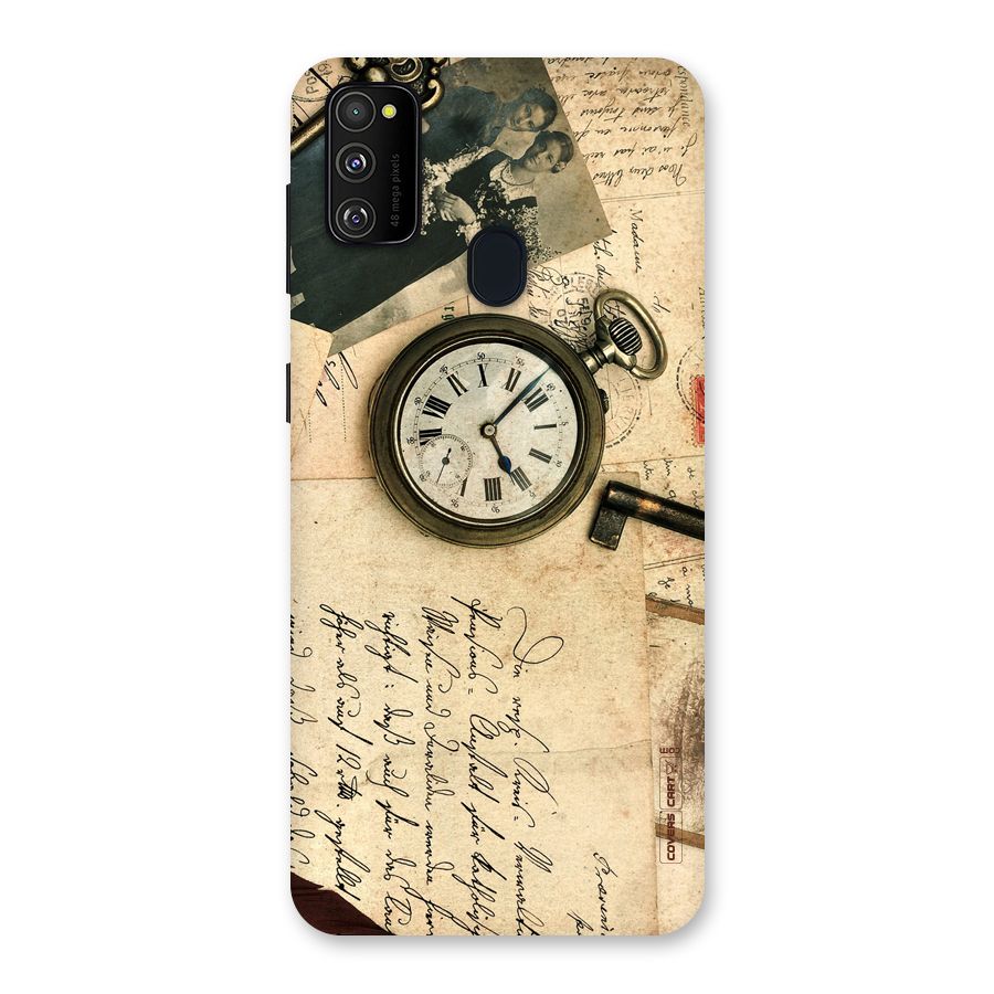 Vintage Key And Compass Back Case for Galaxy M30s