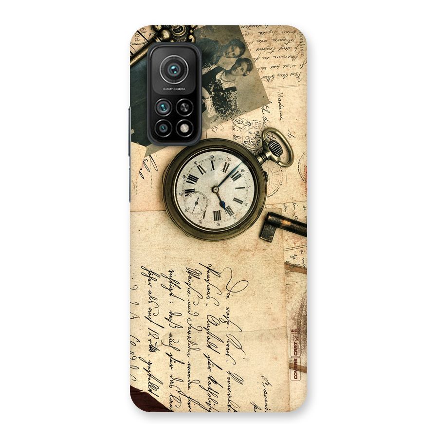 Vintage Key And Compass Back Case for Mi 10T Pro 5G