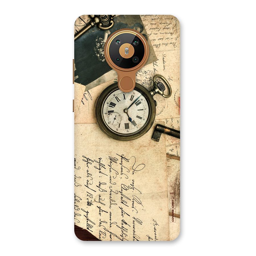 Vintage Key And Compass Back Case for Nokia 5.3