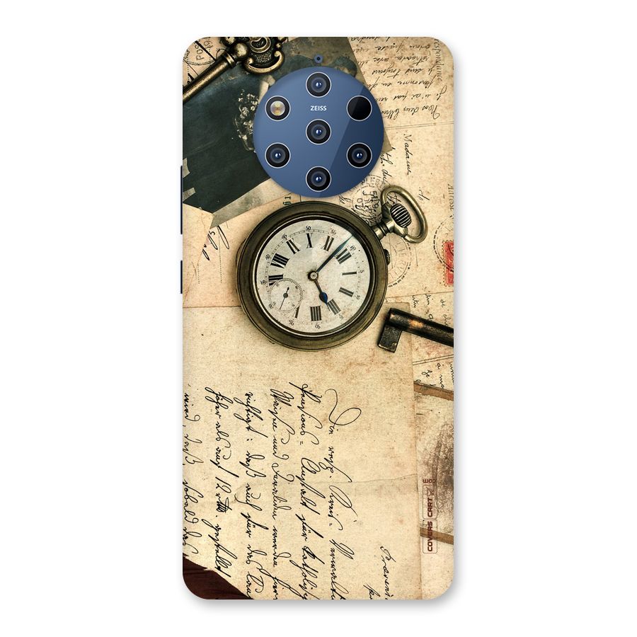 Vintage Key And Compass Back Case for Nokia 9 PureView