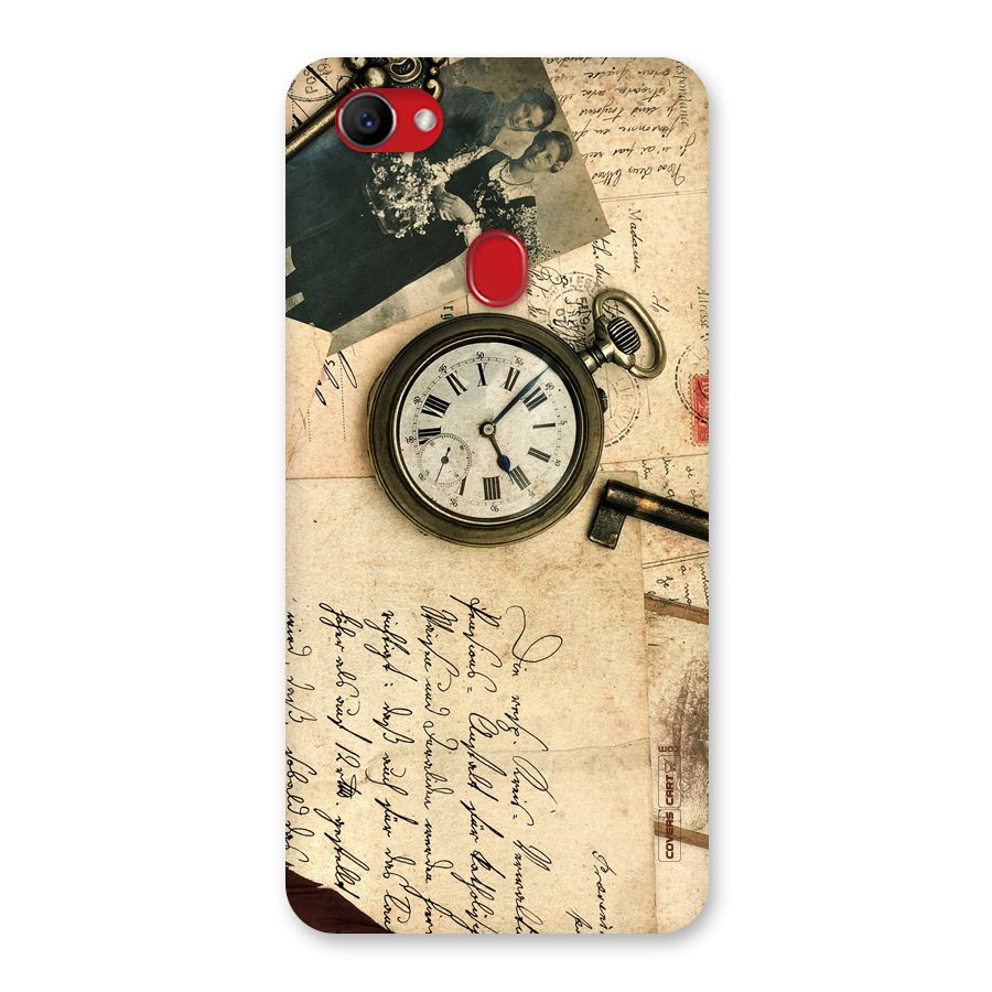 Vintage Key And Compass Back Case for Oppo F7