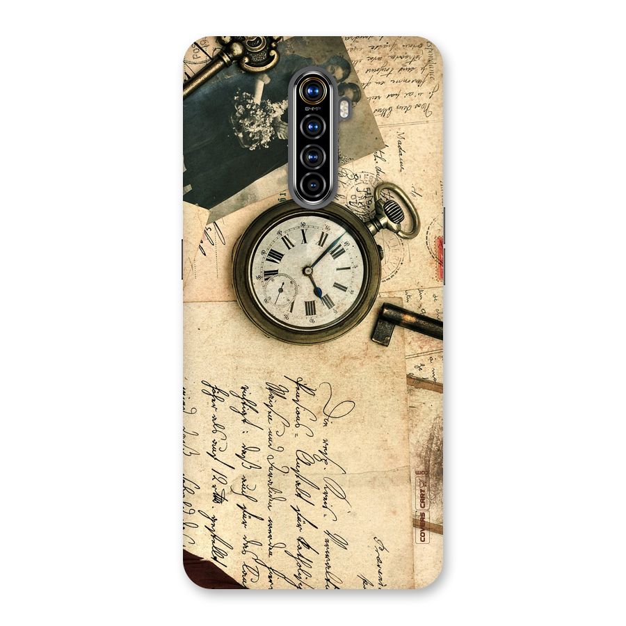 Vintage Key And Compass Back Case for Realme X2 Pro