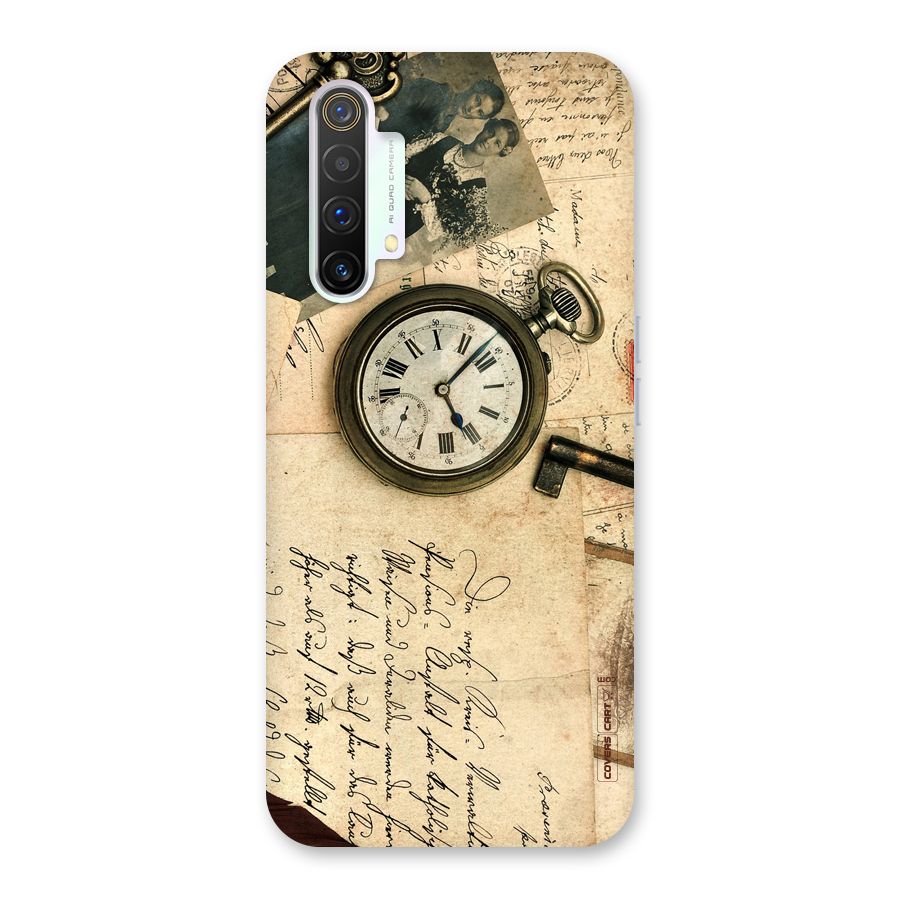 Vintage Key And Compass Back Case for Realme X3