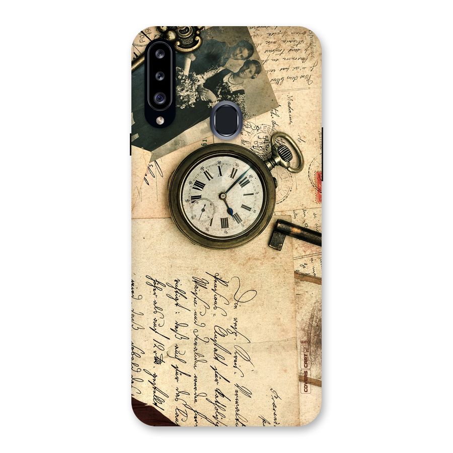 Vintage Key And Compass Back Case for Samsung Galaxy A20s