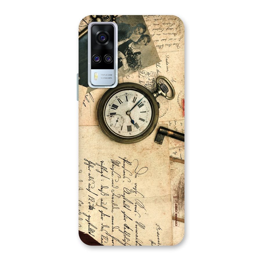 Vintage Key And Compass Back Case for Vivo Y31