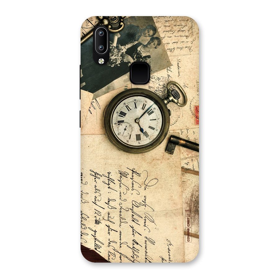 Vintage Key And Compass Back Case for Vivo Y95