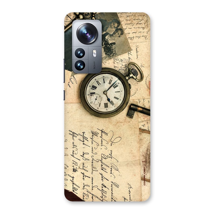 Vintage Key And Compass Back Case for Xiaomi 12 Pro