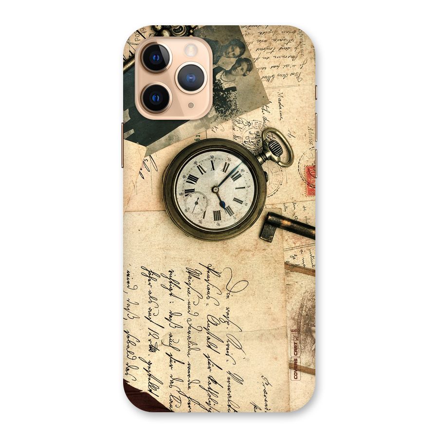 Vintage Key And Compass Back Case for iPhone 11 Pro
