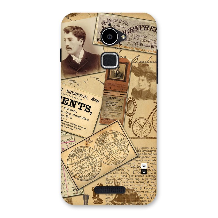 Vintage Memories Back Case for Coolpad Note 3 Lite