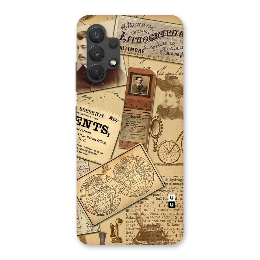 Vintage Memories Back Case for Galaxy A32
