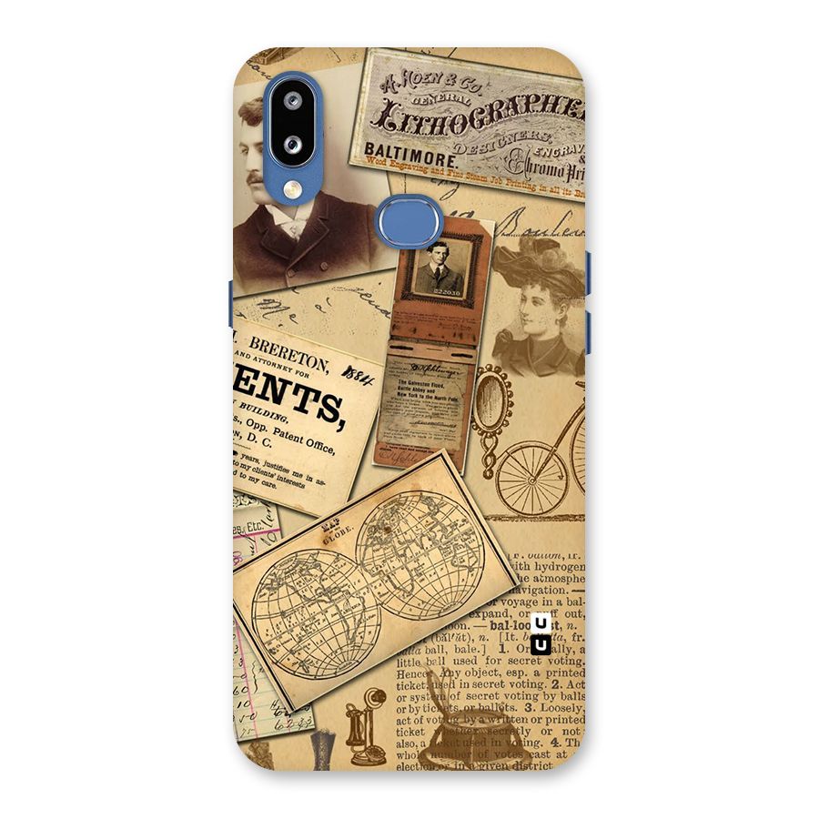 Vintage Memories Back Case for Galaxy M01s