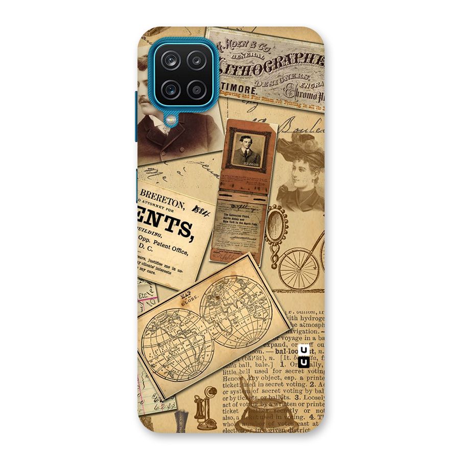 Vintage Memories Back Case for Galaxy M12