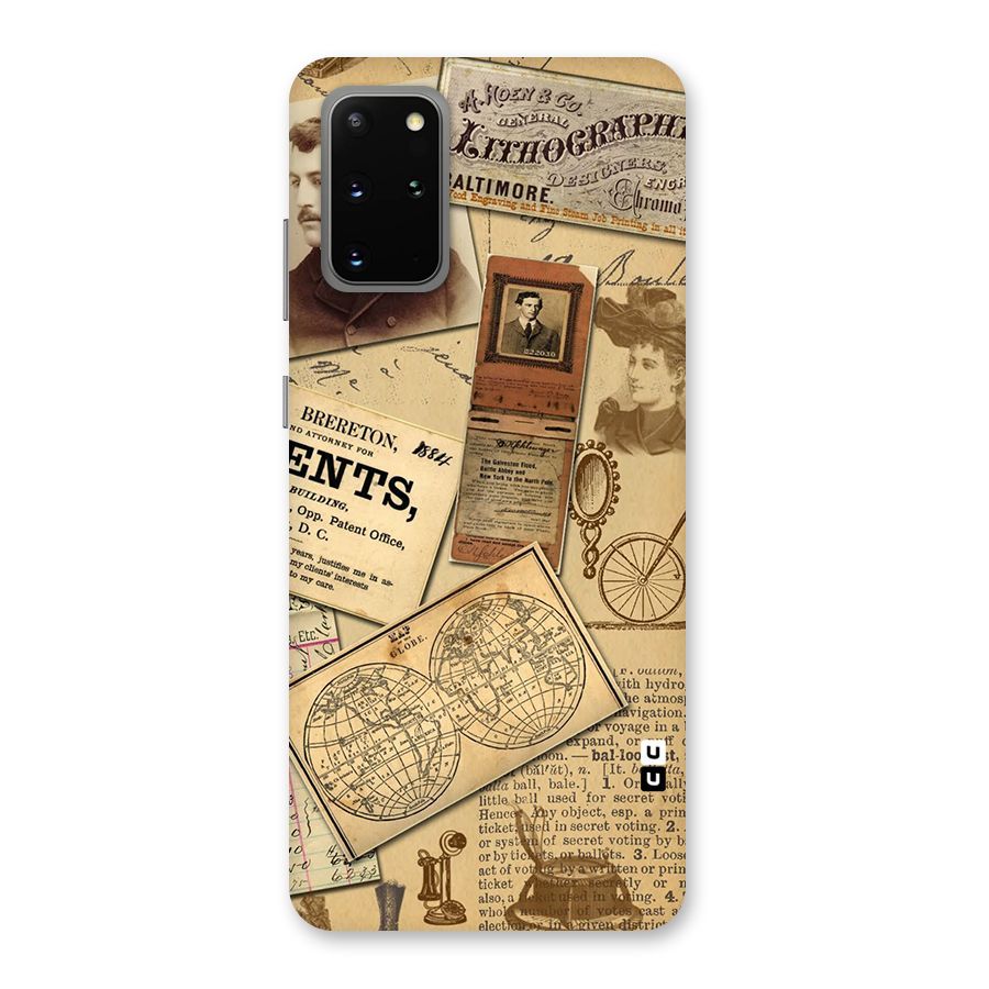 Vintage Memories Back Case for Galaxy S20 Plus