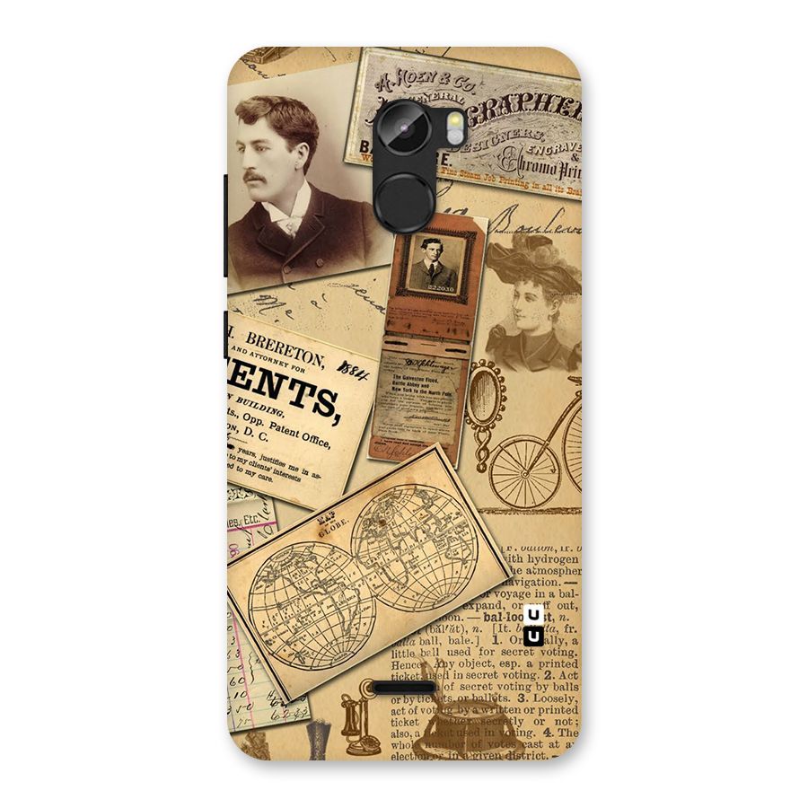 Vintage Memories Back Case for Gionee X1