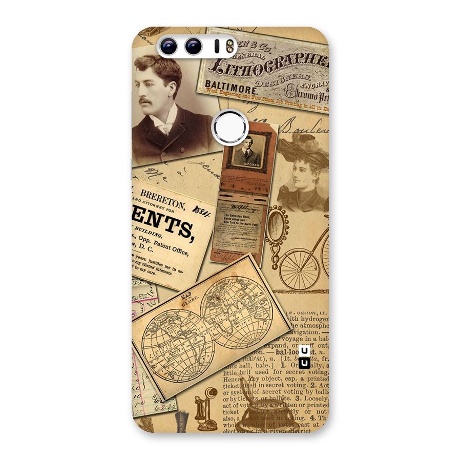 Vintage Memories Back Case for Honor 8