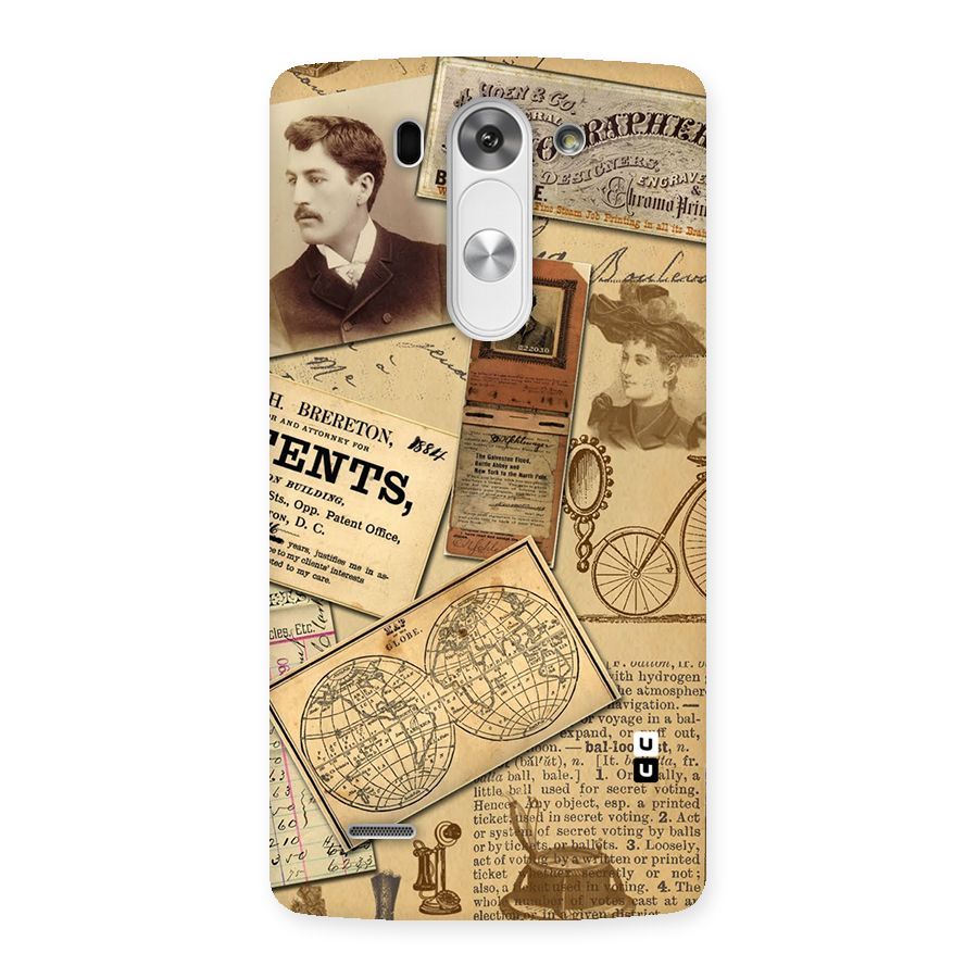Vintage Memories Back Case for LG G3 Mini