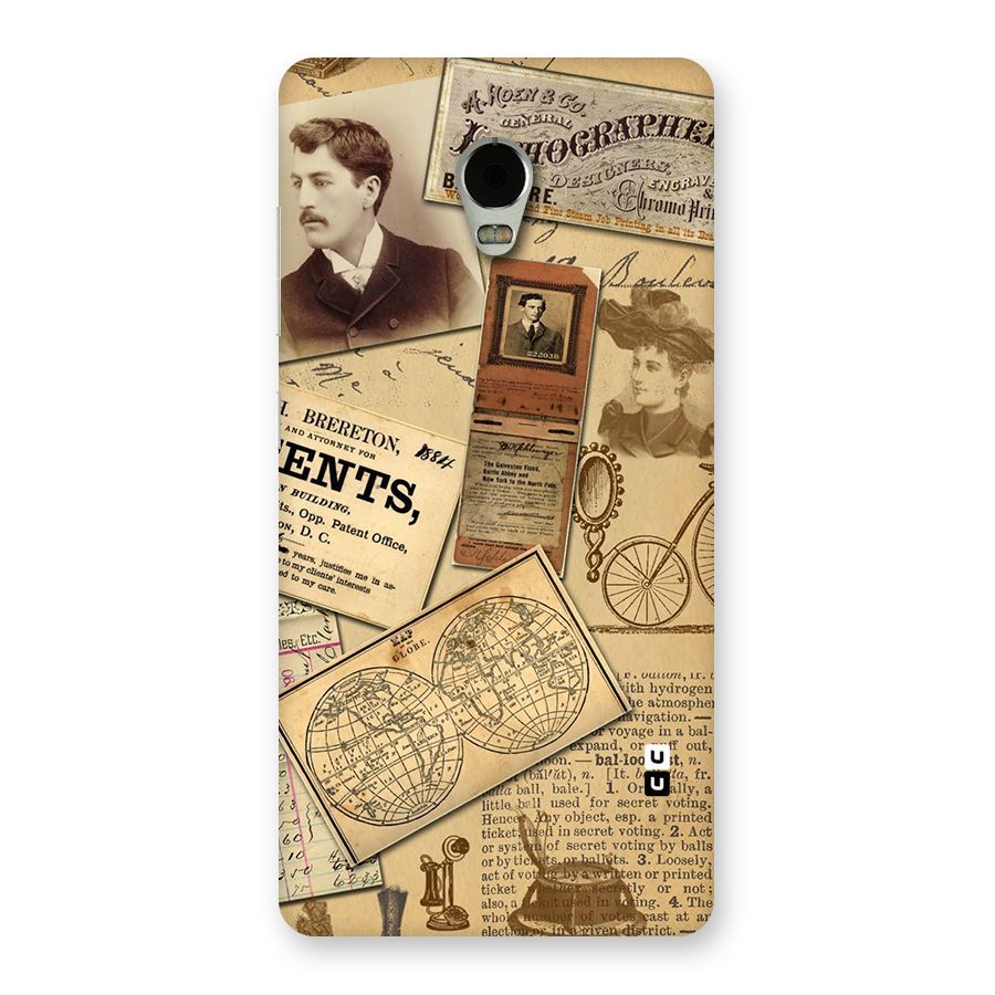 Vintage Memories Back Case for Lenovo Vibe P1
