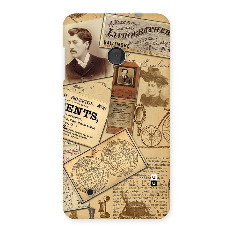 Vintage Memories Back Case for Lumia 530