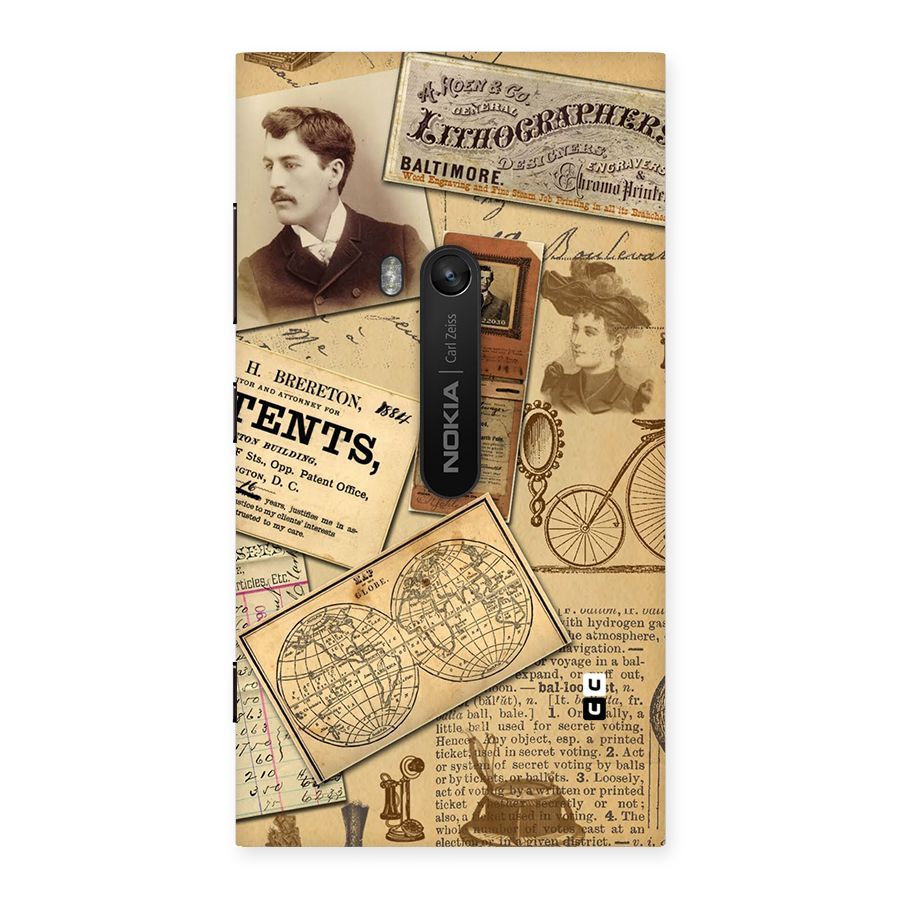 Vintage Memories Back Case for Lumia 920