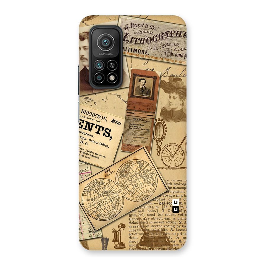 Vintage Memories Back Case for Mi 10T Pro 5G