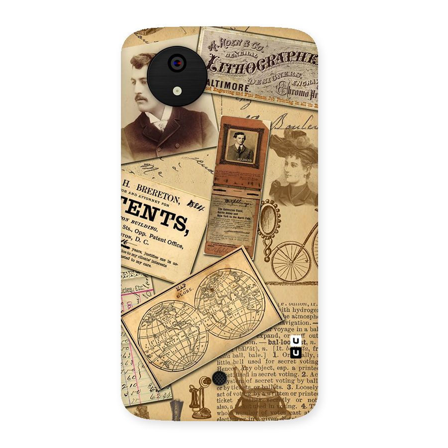 Vintage Memories Back Case for Micromax Canvas A1
