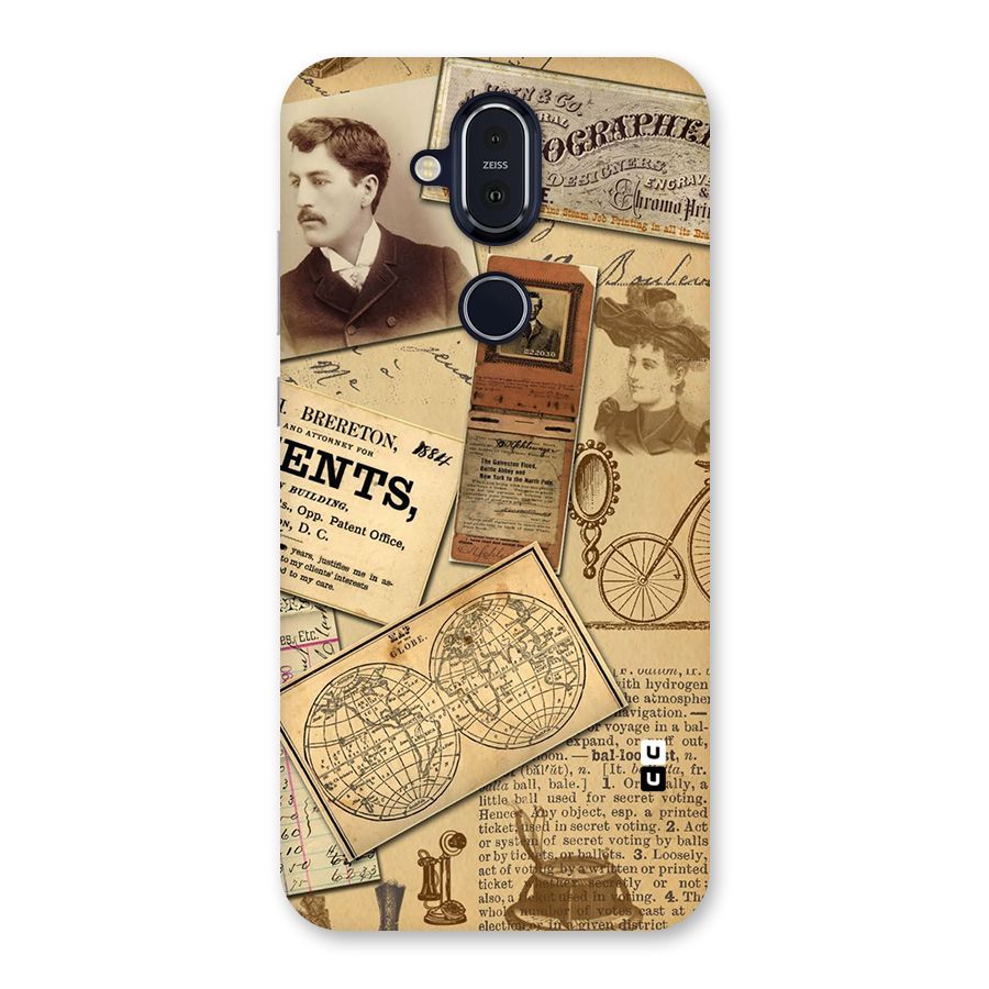 Vintage Memories Back Case for Nokia 8.1