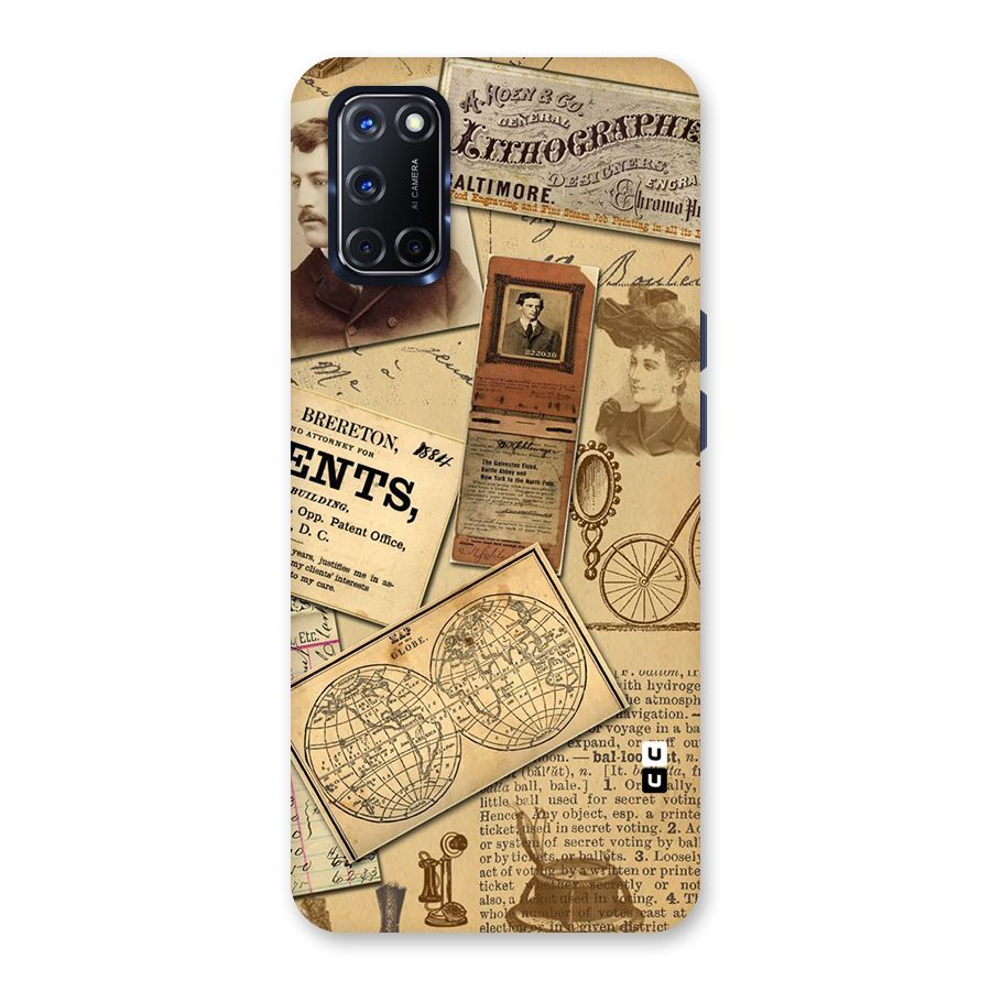 Vintage Memories Back Case for Oppo A52