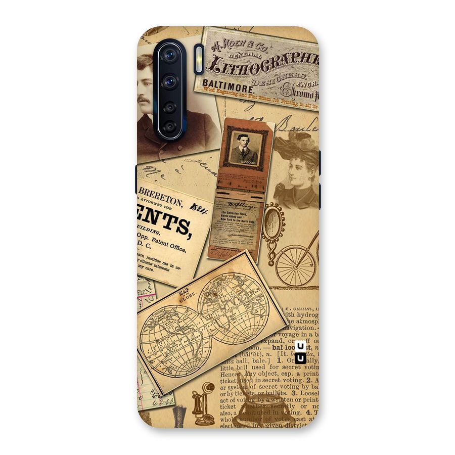 Vintage Memories Back Case for Oppo F15