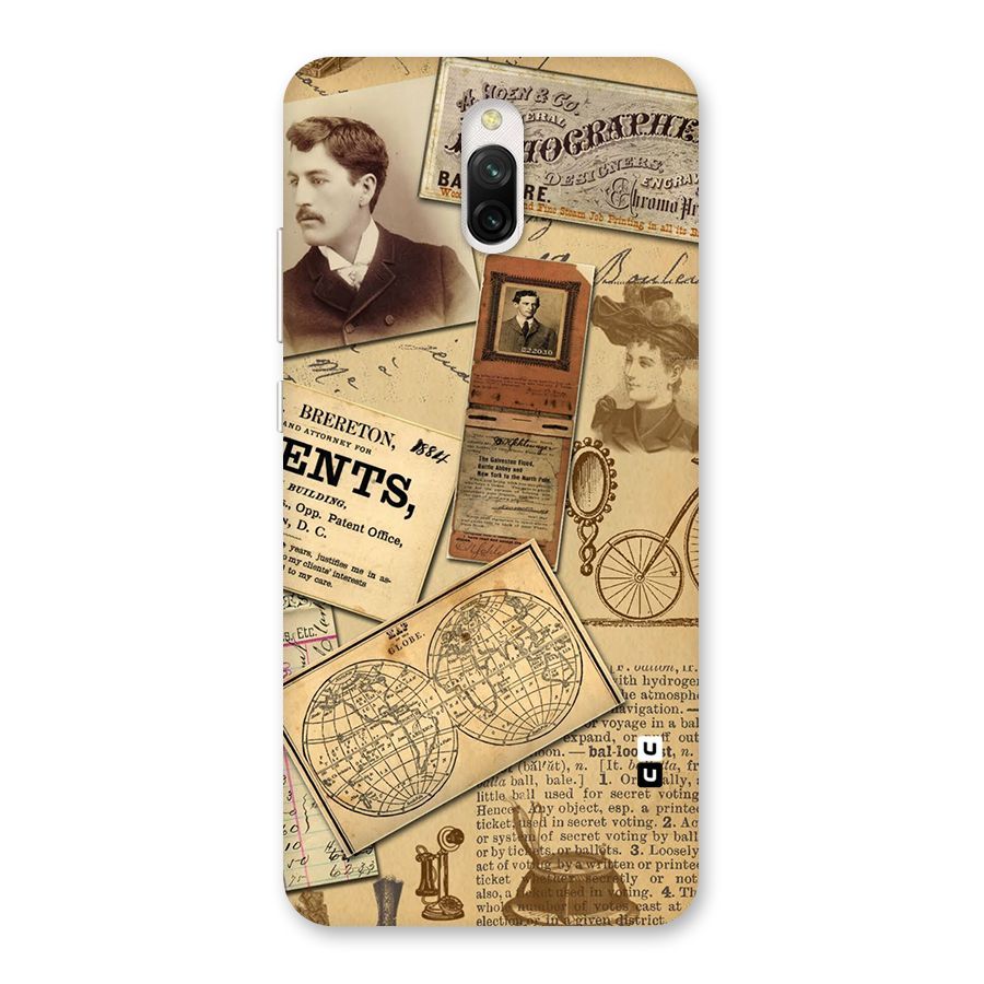 Vintage Memories Back Case for Redmi 8A Dual