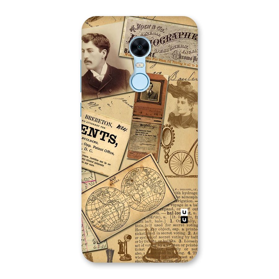 Vintage Memories Back Case for Redmi Note 5