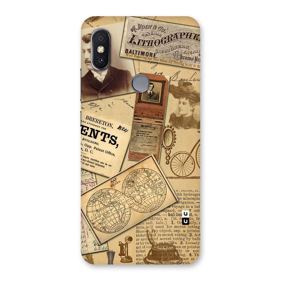 Vintage Memories Back Case for Redmi Y2