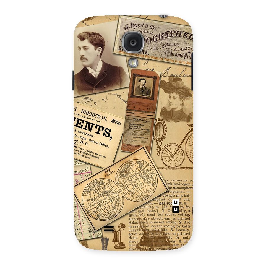 Vintage Memories Back Case for Samsung Galaxy S4