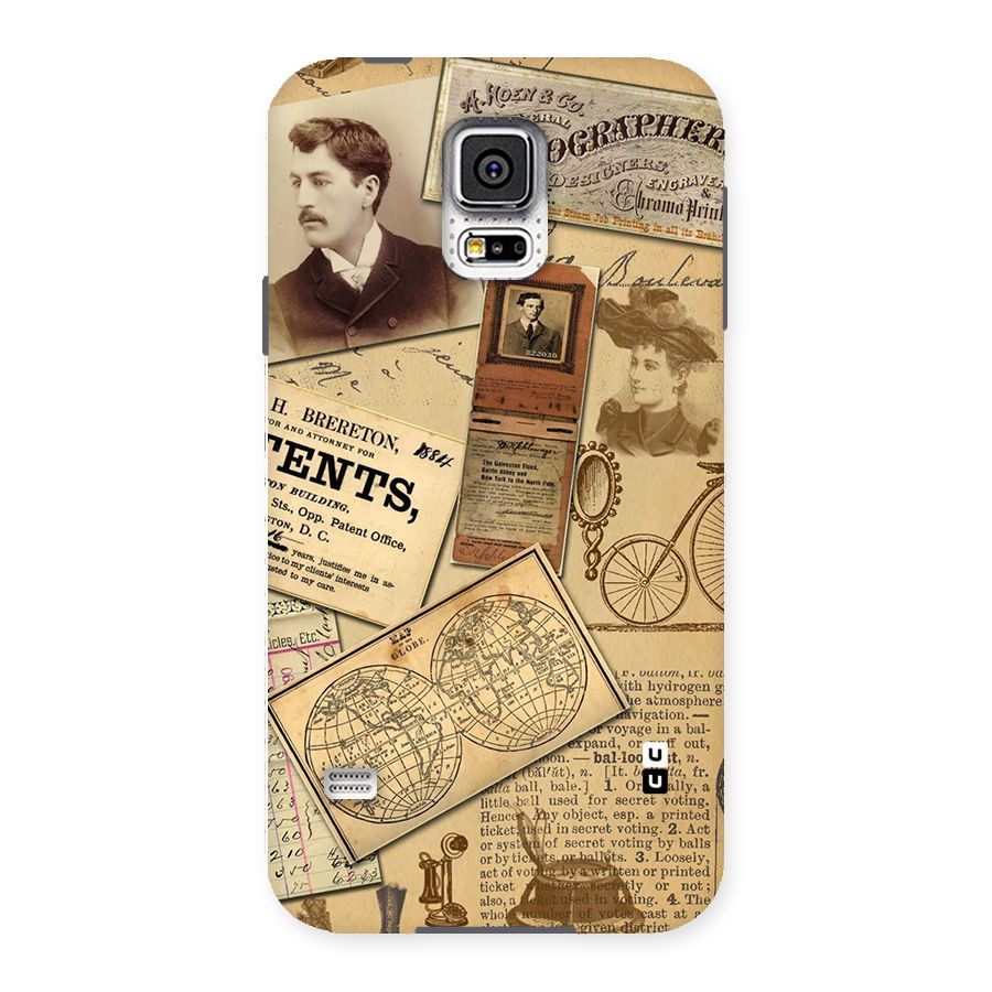 Vintage Memories Back Case for Samsung Galaxy S5